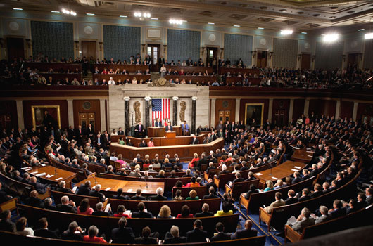 President Barack Obama speaks to a joint session of Congress