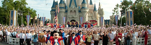 Naturalization Ceremony - Main Street USA - Magic Kingdom - Walt Disney World