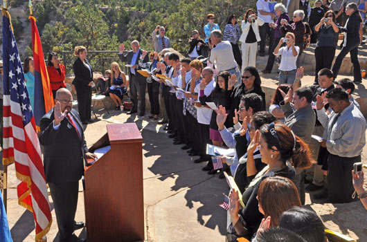 Naturalization Ceremony - Main Street USA - Magic Kingdom - Walt Disney World