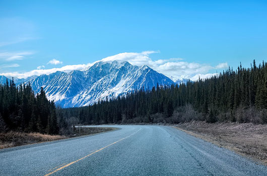 Alaska im Frühling