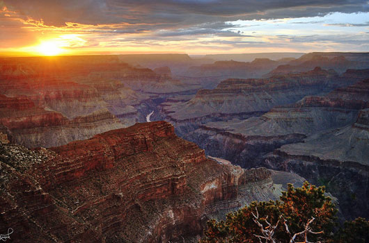 Grand Canyon, Aussichtspunkt Hopi Point