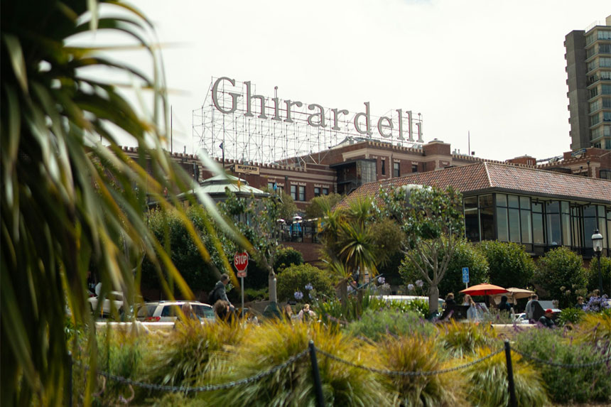 Ghirardelli Square: Wo San Francisco seine süßeste Seite zeigt