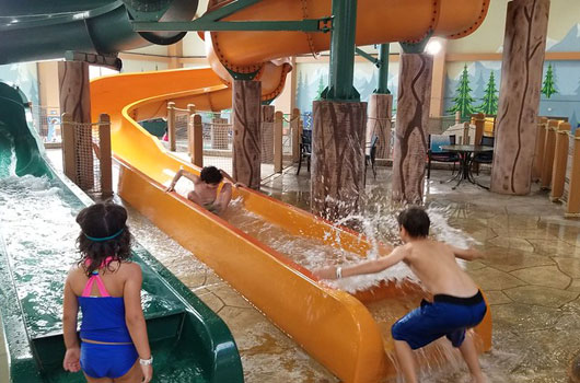 Wasserpark im Great Wolf Lodge