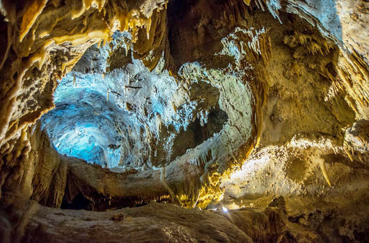 Richardson Room, Lake Shasta Cavern. Bild: Wayne Hsieh, flickr