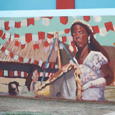 Mission Murals in der Clarion Alley