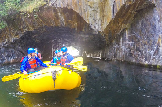 River Rafting mit Kids auf dem American River