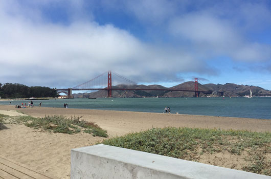 San Francisco Crissy Field Beach