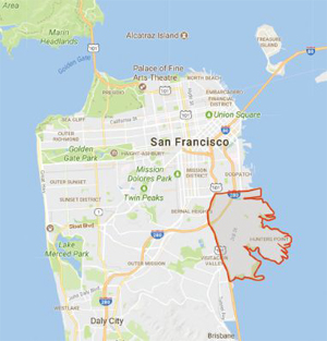 CA SF MAP Bayview