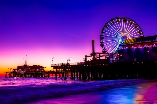 Santa Monica Pier & Beach