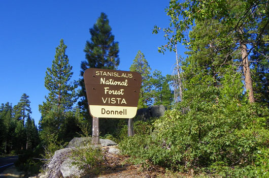 Stanislaus National Forest Vista