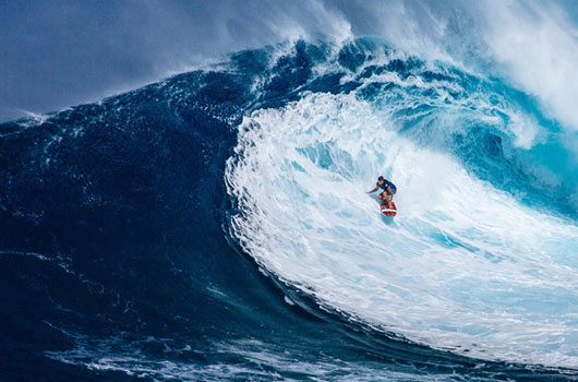 Surfer auf Hawaii