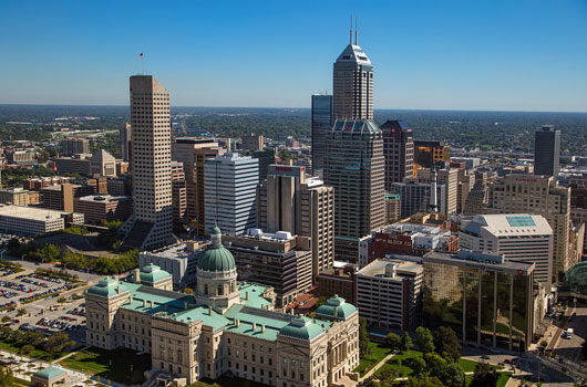 Skyline Indianapolis, Indiana