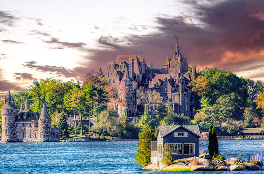 Boldt Castle bei Alexandria Bay, NY