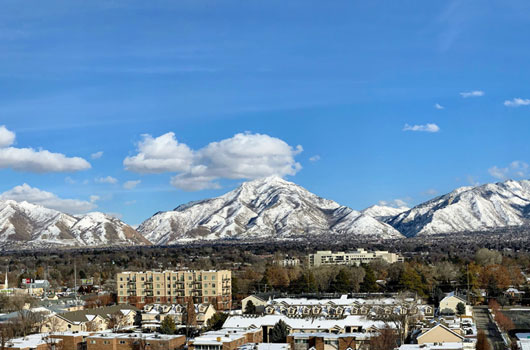 Wasatch Kette, Salt Lake City, Utah