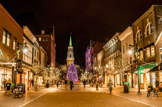 Church Street Marketplace Burlington, Vermont